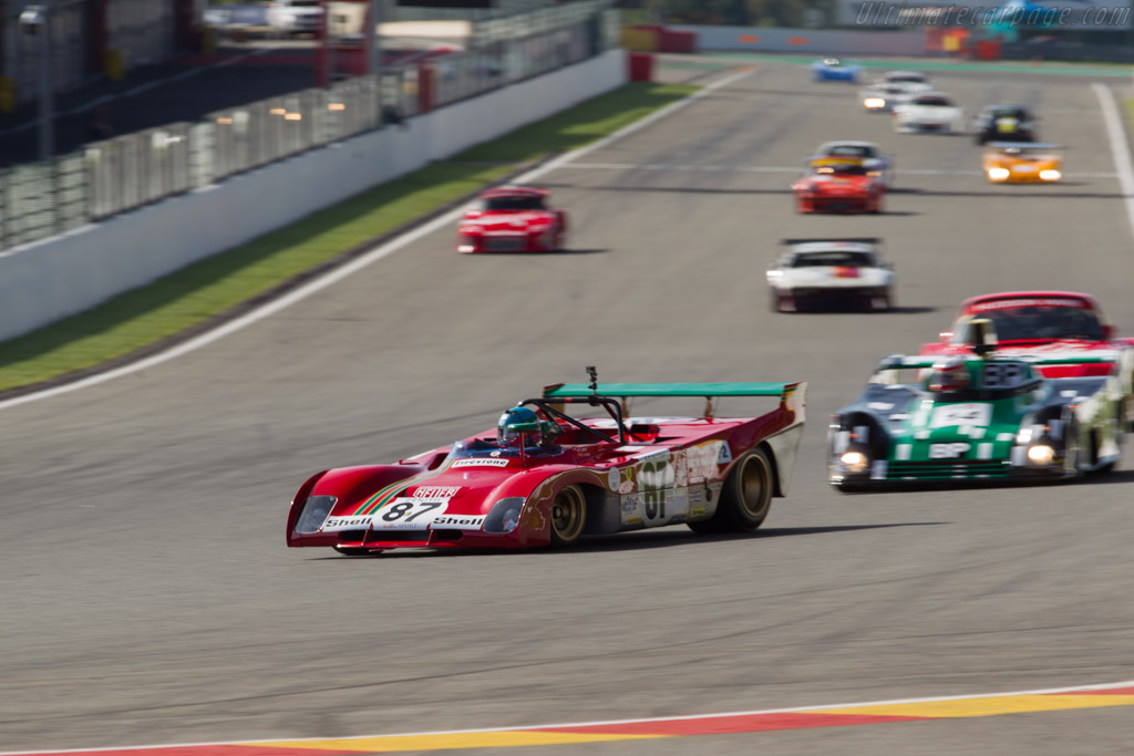 Ferrari 312 PB - Chassis: 0892 - Driver: Steven Read / Giovanni Lavggi - 2017 Spa Classic