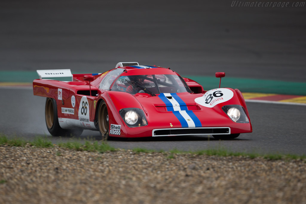 Ferrari 512M - Chassis: 1024 - Driver: Steven Read / Giovanni Lavggi - 2017 Spa Classic