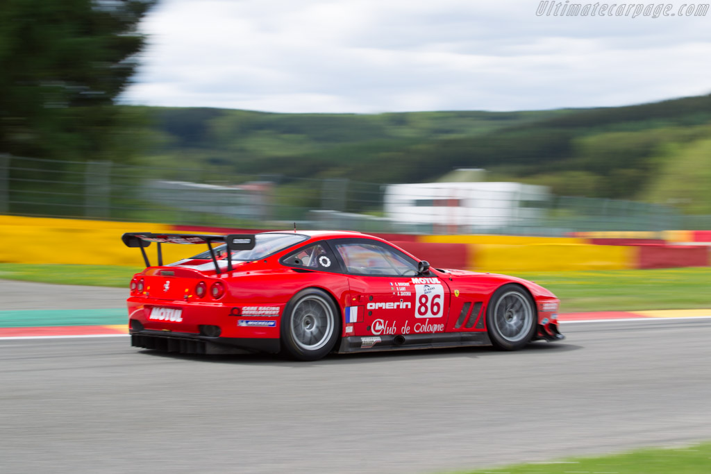 Ferrari 550 Maranello GTS - Chassis: CRD 05 - Driver: Steve Zacchia - 2017 Spa Classic