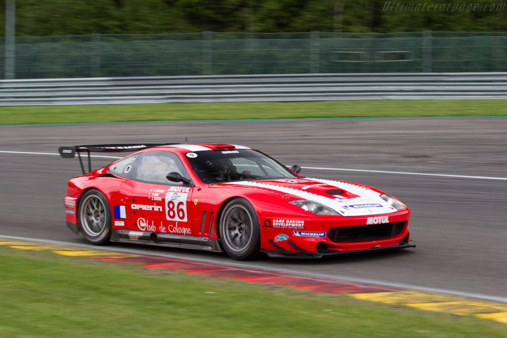 Ferrari 550 Maranello GTS - Chassis: CRD 05 - Driver: Steven Read - 2017 Spa Classic