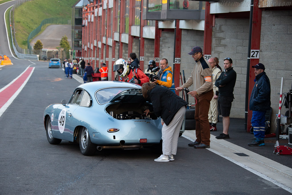 Porsche 356 SC - Chassis: 131928 - Driver: Bill Stephens / Will Stephens - 2018 Spa Classic