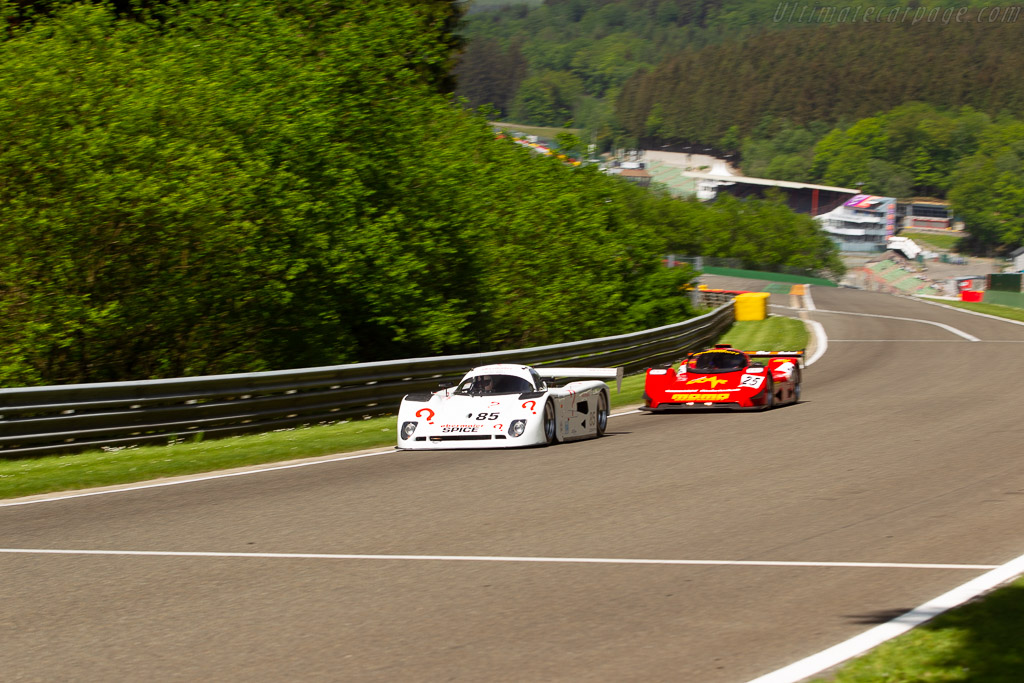 Spice SE90C - Chassis: SE90C-018 - Driver: Tony Sinclair - 2018 Spa Classic