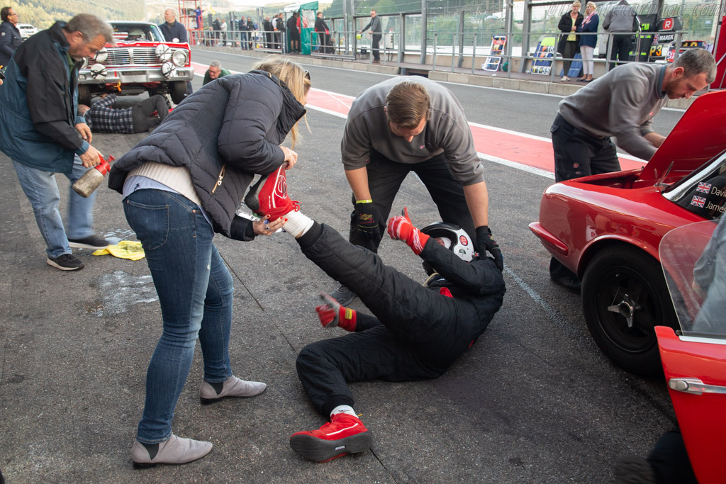 Cramped leg   - 2018 Spa Six Hours