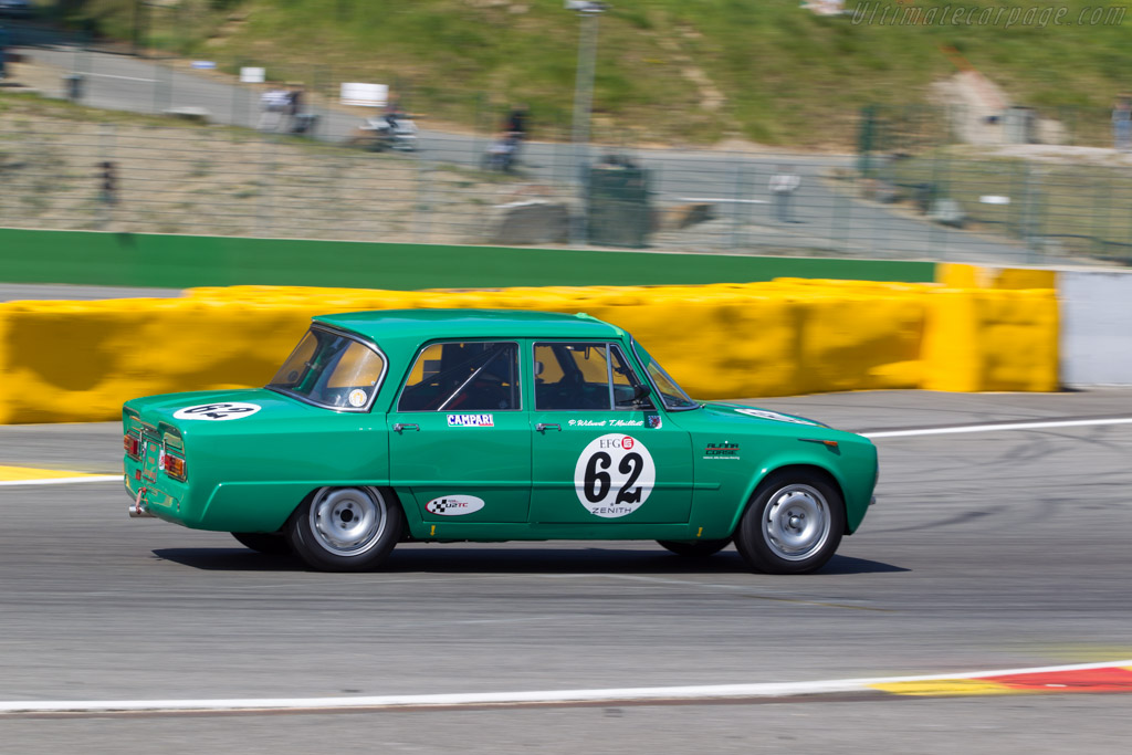 Alfa Romeo Giulia Ti Super - Chassis: AR595500 - Driver: Patrick Wilwert / Tom Mailleit - 2014 Spa Classic