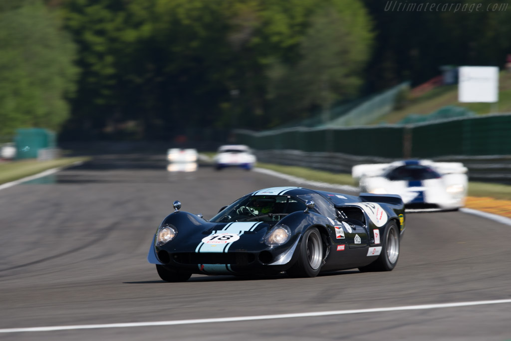 Lola T70 Mk3 Coupe - Chassis: SL73/106 - Driver: Thierry de Latre du Bosqeau / Eric Jamar - 2014 Spa Classic