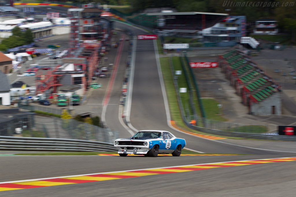 Plymouth Hemicuda - Chassis: BH123NOB103538 - Driver: Christophe Schwartz - 2014 Spa Classic