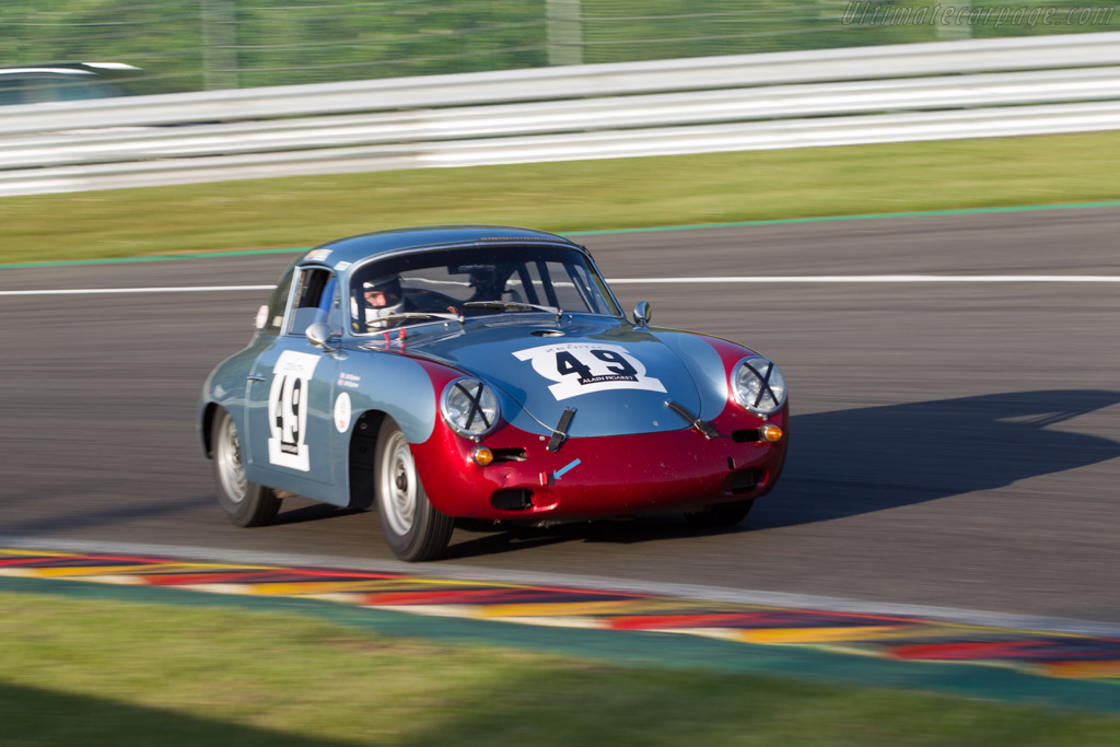 Porsche 356 SC - Chassis: 131928 - Driver: Bill Stephens / Will Stephens - 2014 Spa Classic