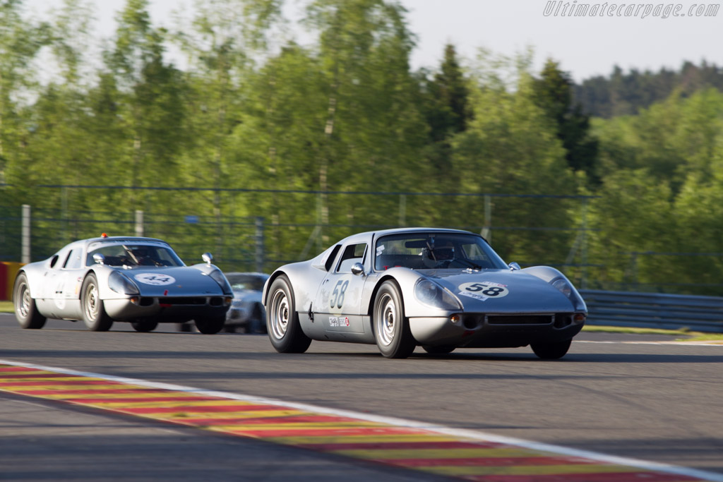 Porsche 904/6 - Chassis: 906-002 - Driver: Carlo Vogele - 2014 Spa Classic