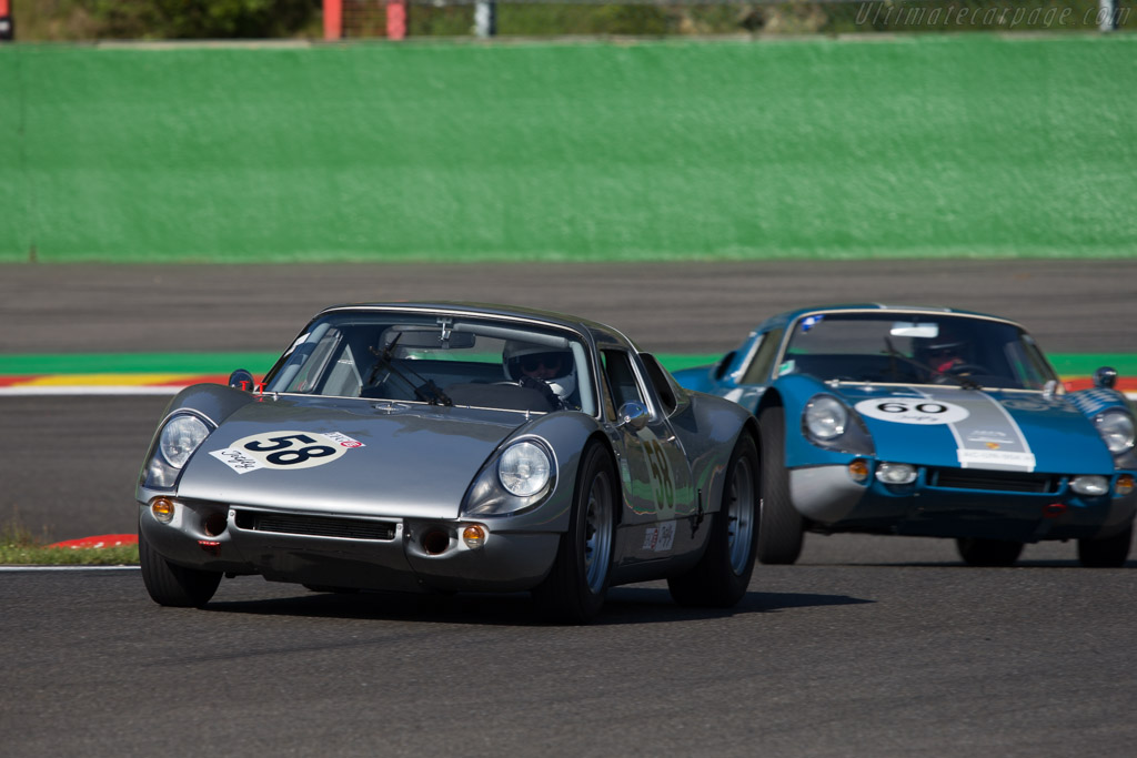 Porsche 904/6 - Chassis: 906-002 - Driver: Carlo Vogele - 2014 Spa Classic