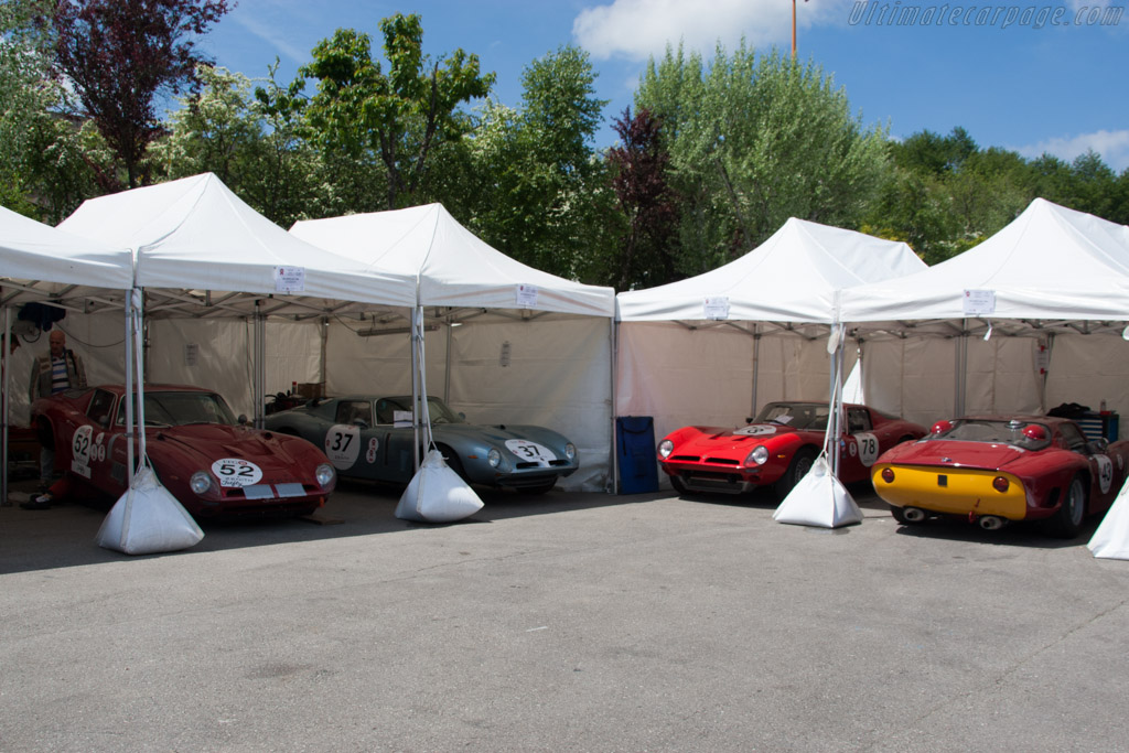 Trofeo Nastro Rosso paddock   - 2014 Spa Classic