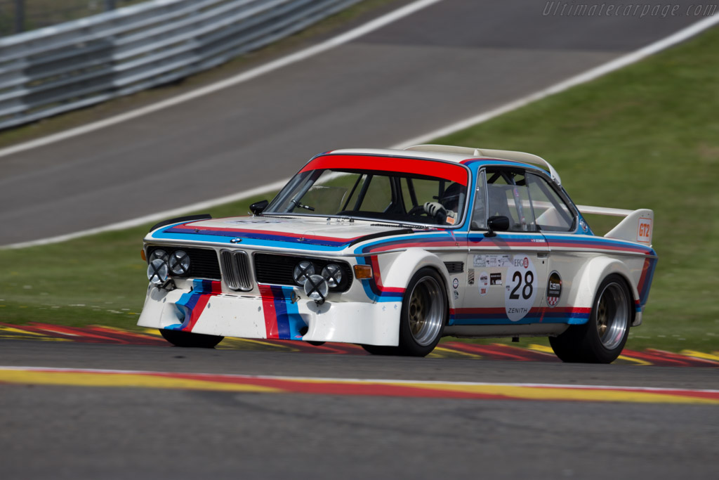 BMW 3.0 CSL  - Driver: Philippe Scemama - 2015 Spa Classic