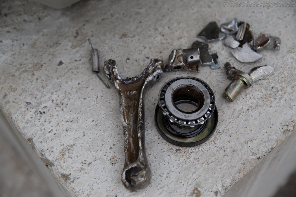 Remains of an Austin Healey engine   - 2015 Spa Classic