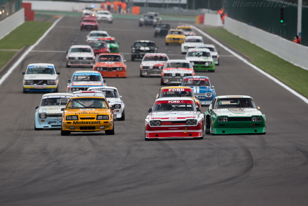 Ford Capri RS Cosworth  - Driver: Grant Tromans / Richard Meaden - 2016 Spa Classic
