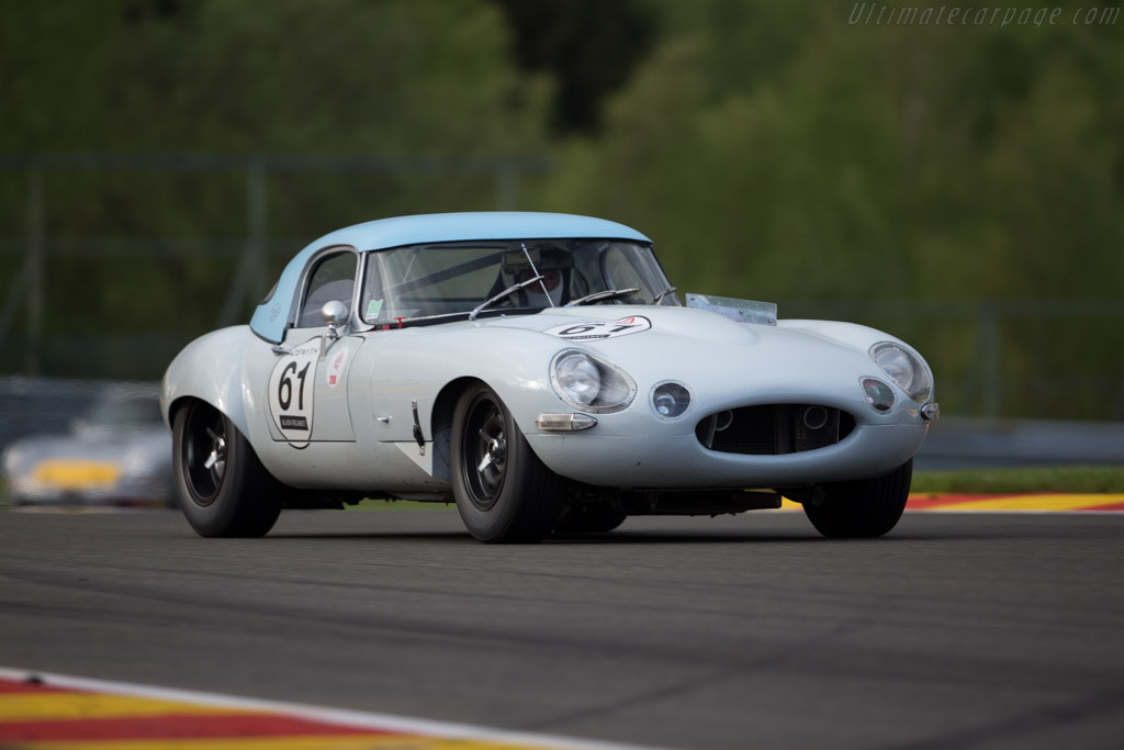 Jaguar E-Type - Chassis: 881541 - Driver: Yann Gay de Berthois / Tony Fouan - 2016 Spa Classic