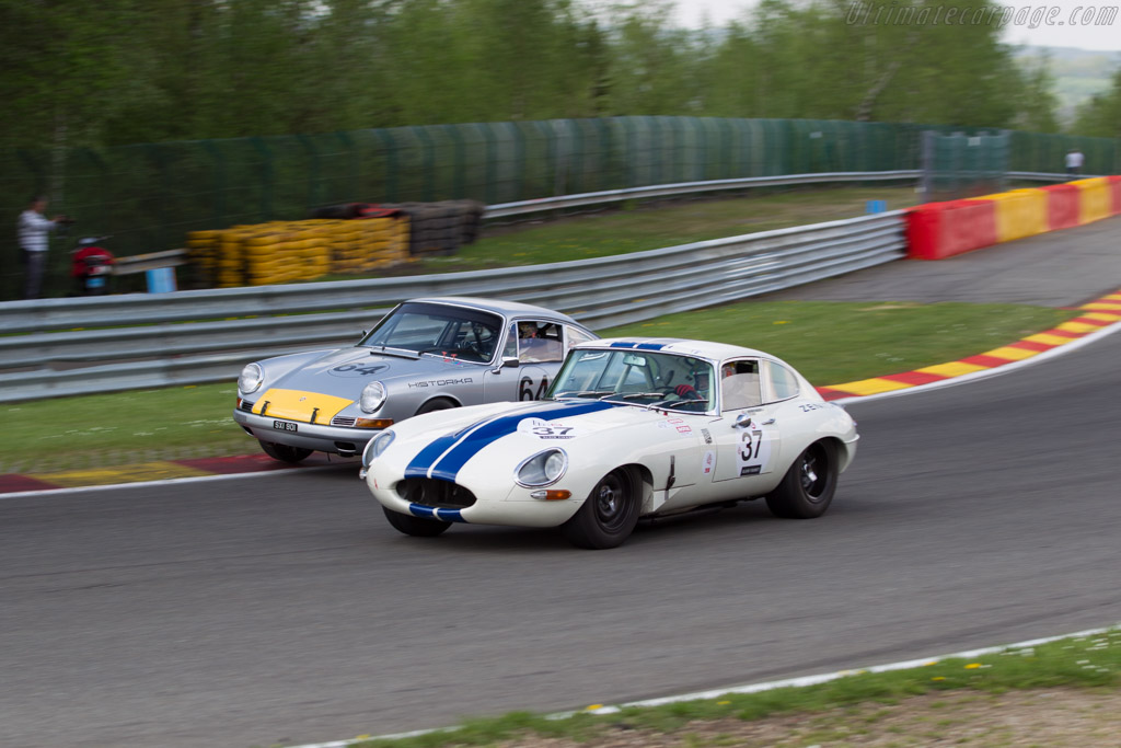 Jaguar E-Type  - Driver: Jean Brandenburg / Raphael Favaro - 2016 Spa Classic