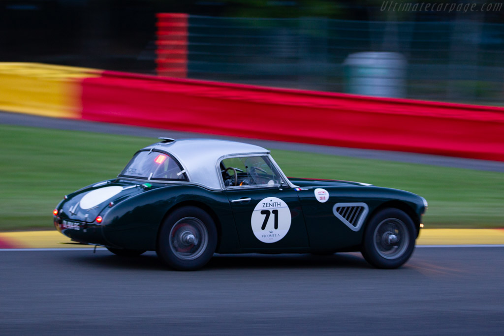 Austin Healey 3000 Mk1  - Driver: Gilles Couraudon / Kim Gayer - 2019 Spa Classic