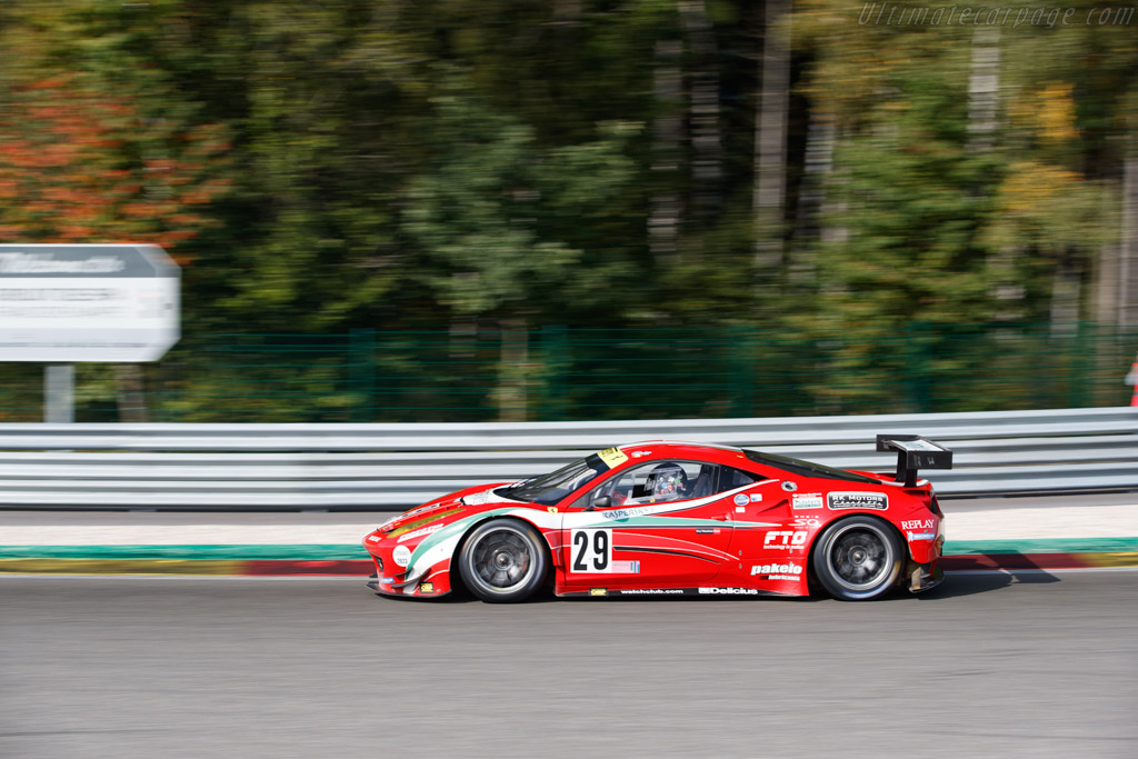 Ferrari 458 GTE  - Driver: Xavier Galant - 2023 Spa Six Hours