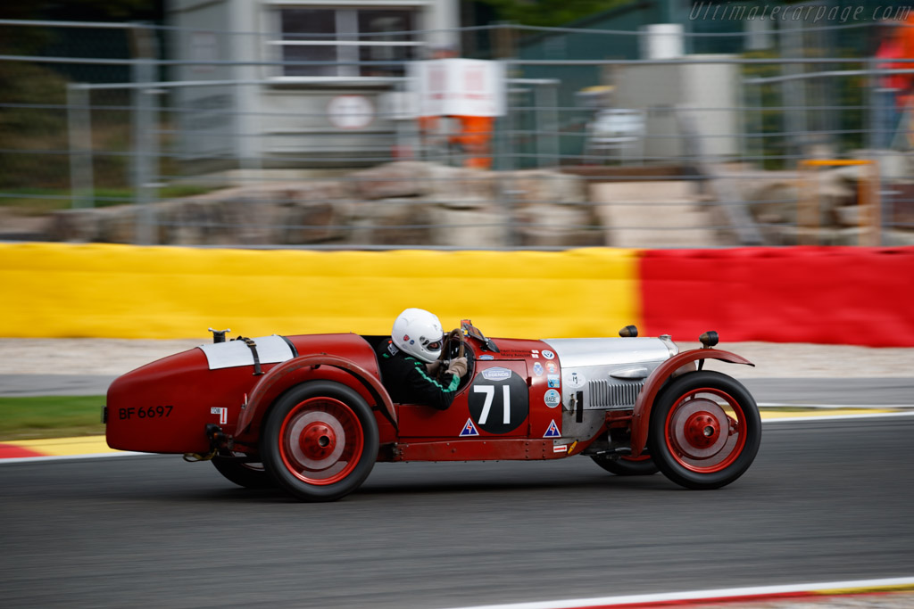 Riley Brooklands  - Driver: Nigel Dowding - 2023 Spa Six Hours
