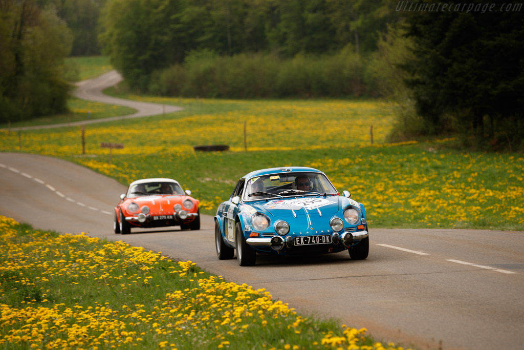Alpine A110 1600 S  - Driver: Lionel Moutouh / Elise Percebois - 2018 Tour Auto