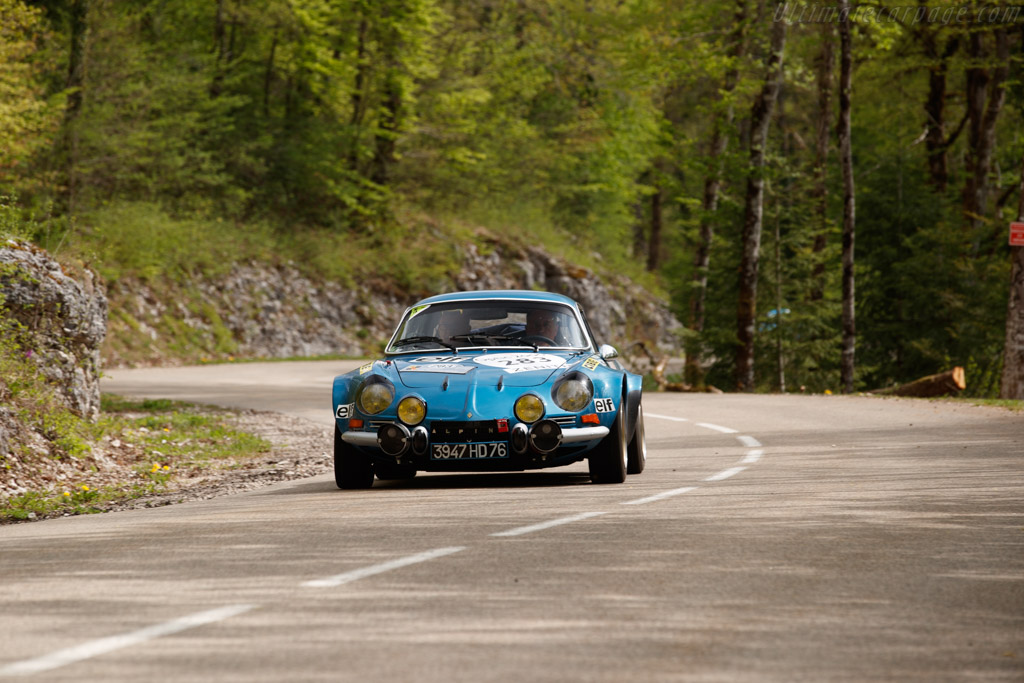 Alpine A110 1800 Gr.IV - Chassis: 18010 - Driver: Christian Chambord / Patrick Fourestie - 2018 Tour Auto