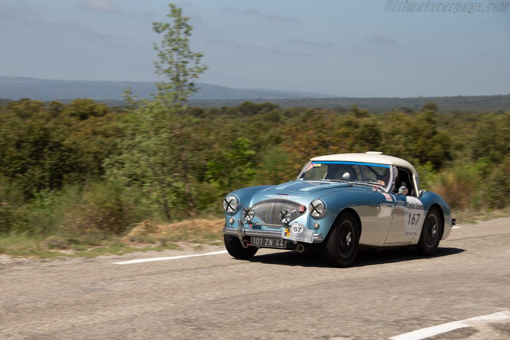 Austin Healey 100/4 - Chassis: BN2L228305 - Driver: Georges Troussier / Nicole Troussier - 2018 Tour Auto