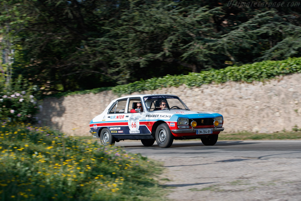 Peugeot 504 Berline - Chassis: 2332308 - Driver: Mathieu Sentis / Gaëtan Demoulin - 2018 Tour Auto
