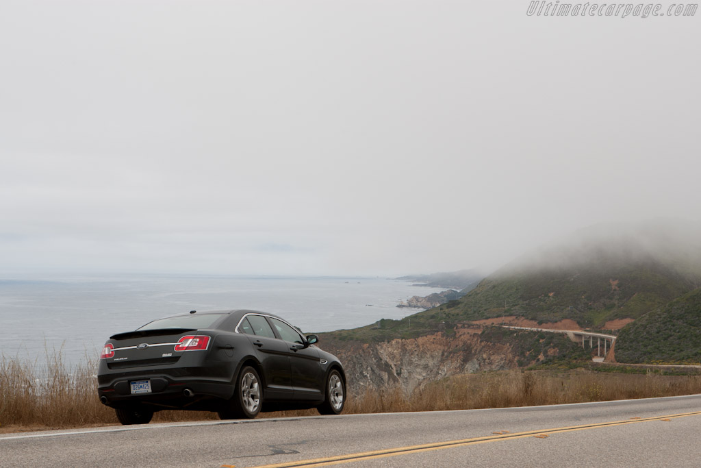 At the Bixby Bridge   - Ford Taurus SHO on Highway 1