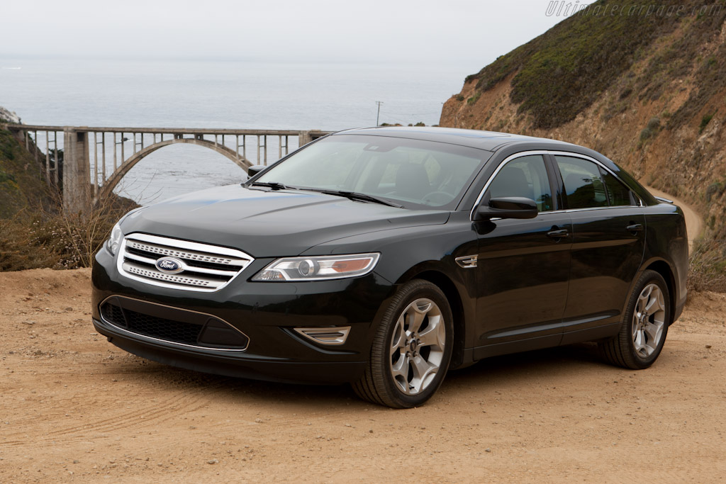 At the Bixby Bridge   - Ford Taurus SHO on Highway 1
