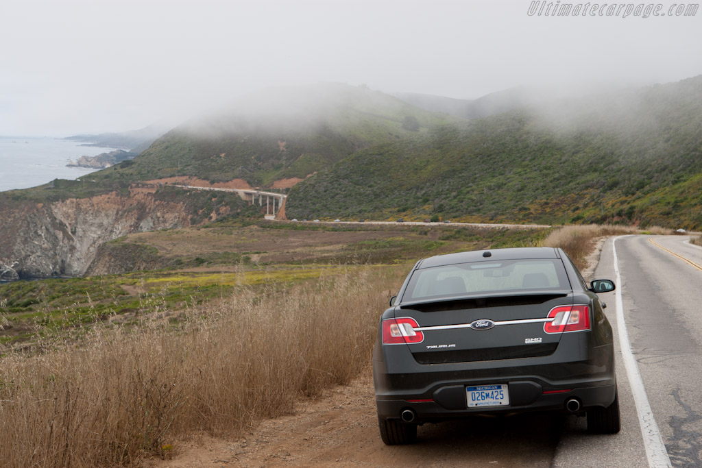At the Bixby Bridge   - Ford Taurus SHO on Highway 1