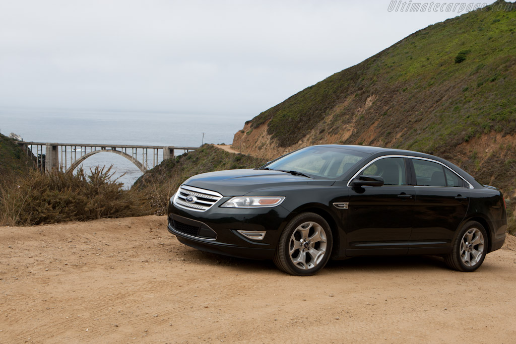 At the Bixby Bridge   - Ford Taurus SHO on Highway 1
