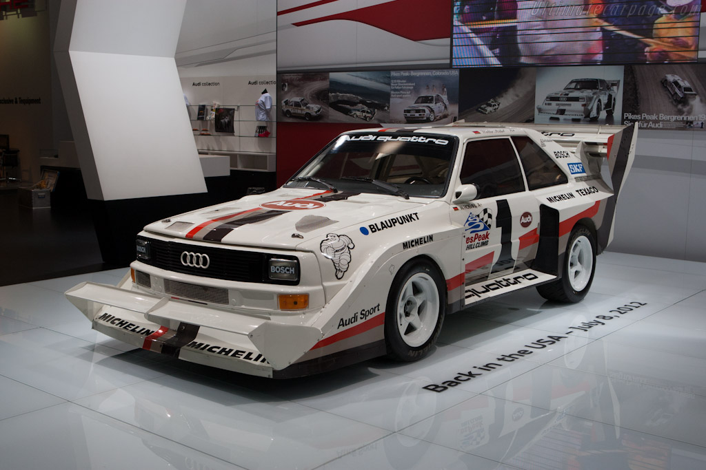 Audi Quattro Sport Pikes Peak   - 2012 Techno Classica