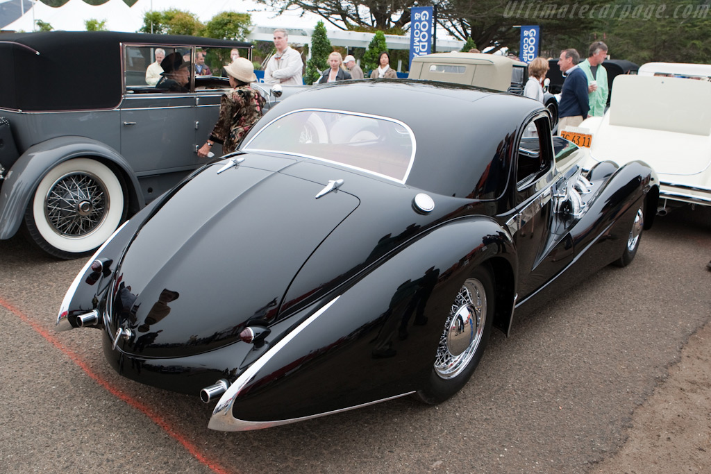Delage D8S Letourneur & Marchand Coupe   - 2009 Pebble Beach Concours d'Elegance