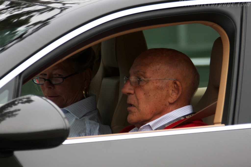 Sir Stirling Moss in a Panamera   - 2009 Pebble Beach Concours d'Elegance