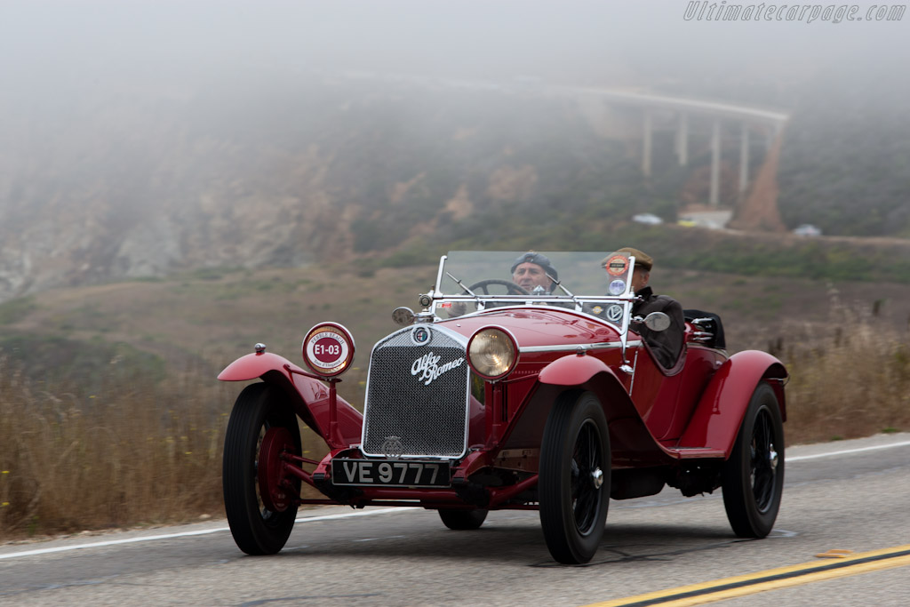 Alfa Romeo 6C 1750 SS Zagato Spider - Chassis: 0312884 - Entrant: The Hon. Sir Michael Kadoorie - 2010 Pebble Beach Concours d'Elegance