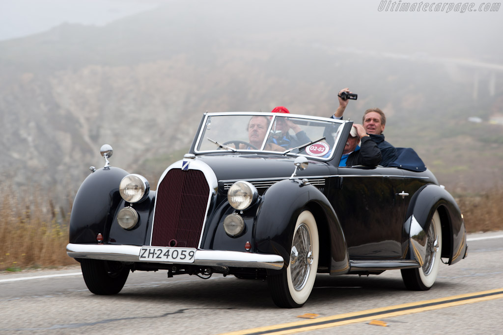 Talbot Lago T26 Record Worblaufen Cabriolet   - 2010 Pebble Beach Concours d'Elegance