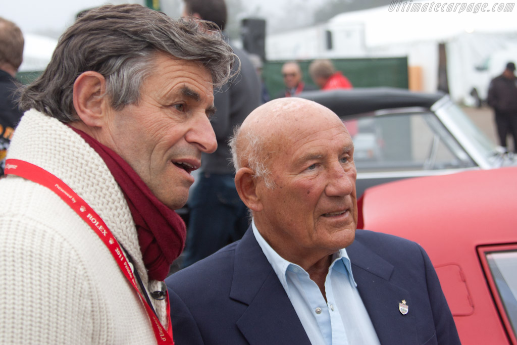 Alain de Cadenet and Sir Stirling Moss   - 2011 Pebble Beach Concours d'Elegance