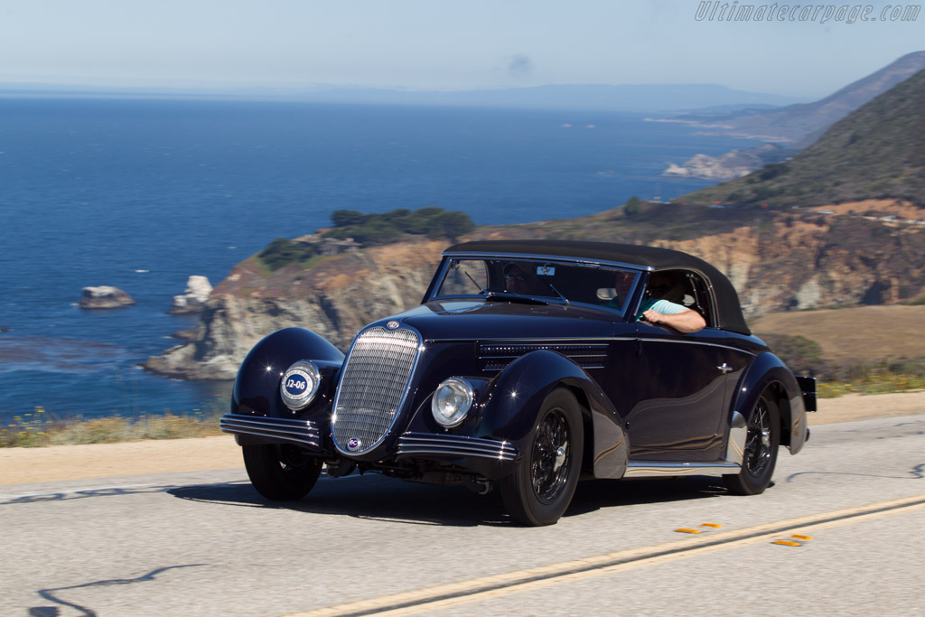 Alfa Romeo 6C 2500 SS Graber Cabriolet  - Entrant: Dennis & Kathy Varni - 2013 Pebble Beach Concours d'Elegance