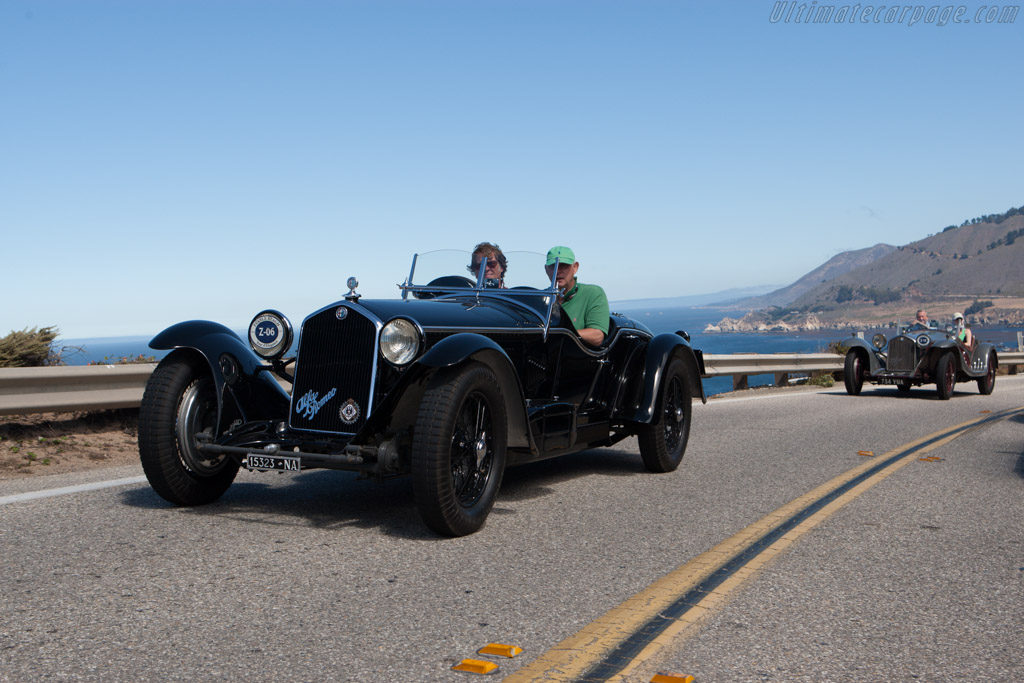 Alfa Romeo 8C 2300 Castagna Cabriolet  - Entrant: Stevie & Brian Brunkhorst - 2013 Pebble Beach Concours d'Elegance