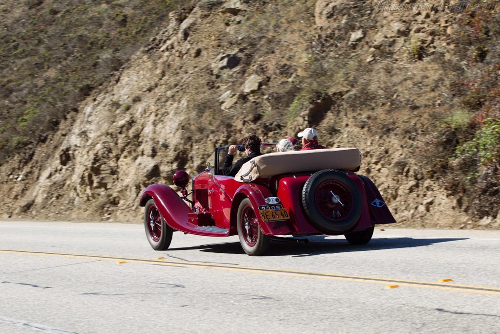 Alfa Romeo 8C 2300 Figoni Cabriolet - Chassis: 2311239 - Entrant: Patrick Ottis - 2013 Pebble Beach Concours d'Elegance