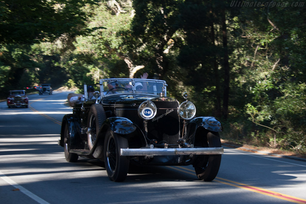 Hispano Suiza H6C d'Ieteren Transformable  - Entrant: Alan W. McEwan - 2013 Pebble Beach Concours d'Elegance
