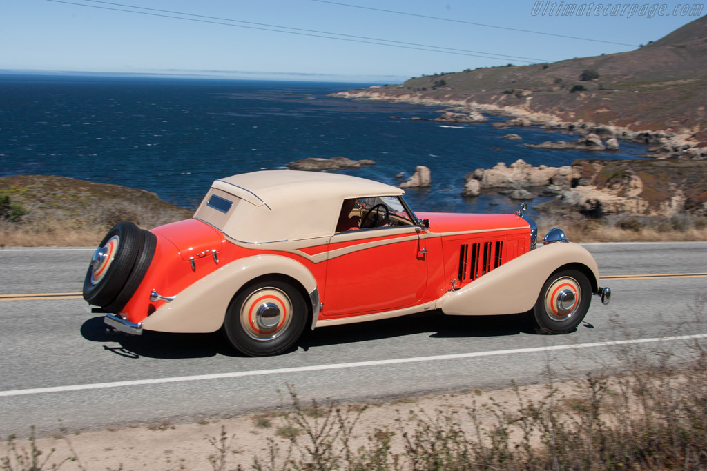 Hispano Suiza J12 Vanvooren Cabriolet  - Entrant: Robert M. Lee - 2013 Pebble Beach Concours d'Elegance