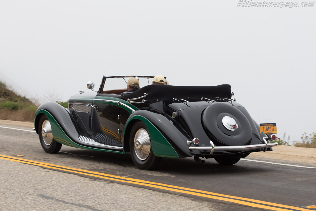 Delage D8-120 Chapron Deltasport  - Entrant: Linda & Paul Gould - 2014 Pebble Beach Concours d'Elegance