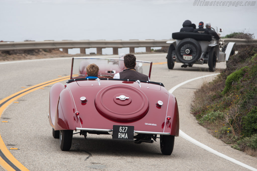 Delahaye 135 MS Figoni & Falaschi Torpedo Grand Sport  - Entrant: Jeffrey & Frances Fischer - 2014 Pebble Beach Concours d'Elegance