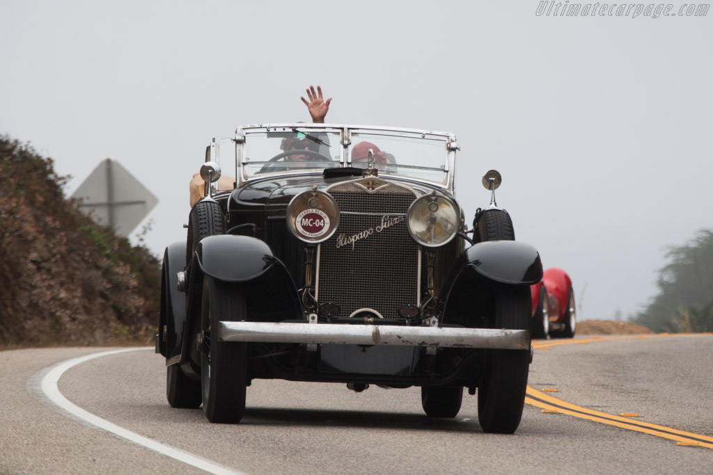 Hispano Suiza H6C d'Ieteren Transformable  - Entrant: Al & Sandi McEwan - 2014 Pebble Beach Concours d'Elegance