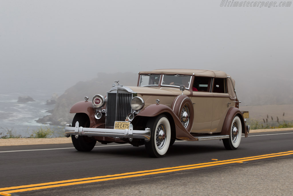 Packard 1006 Twelve Fernandez & Darrin Cabriolet de Ville  - Entrant: Robert D. Briglia - 2014 Pebble Beach Concours d'Elegance