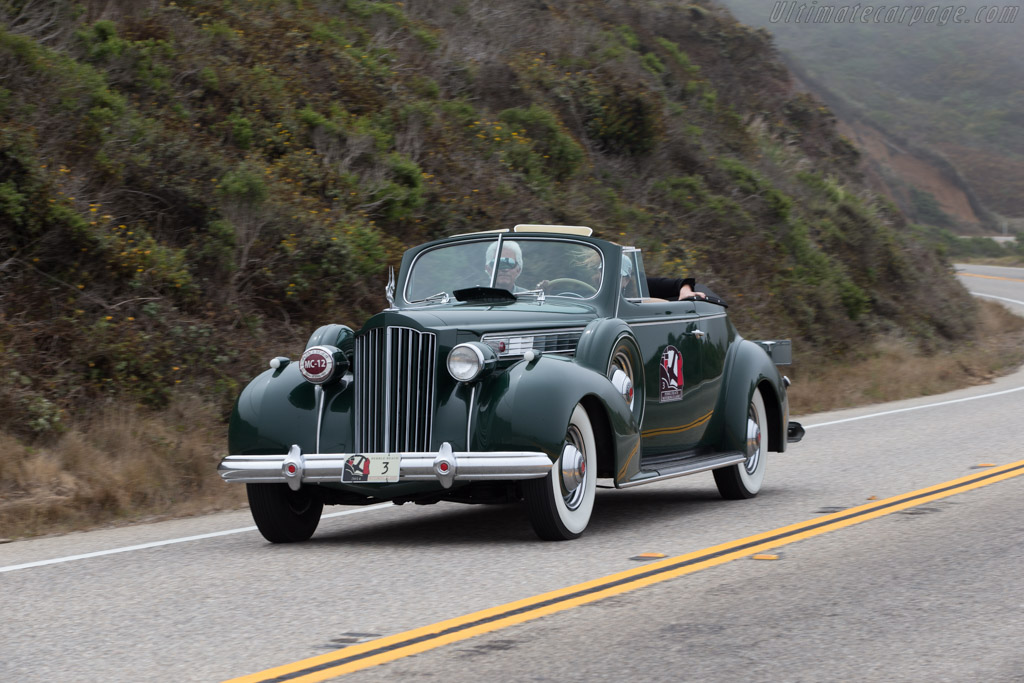 Packard Super 8 Convertible Coupe  - Entrant: David Madeira & Lynda Love - 2014 Pebble Beach Concours d'Elegance