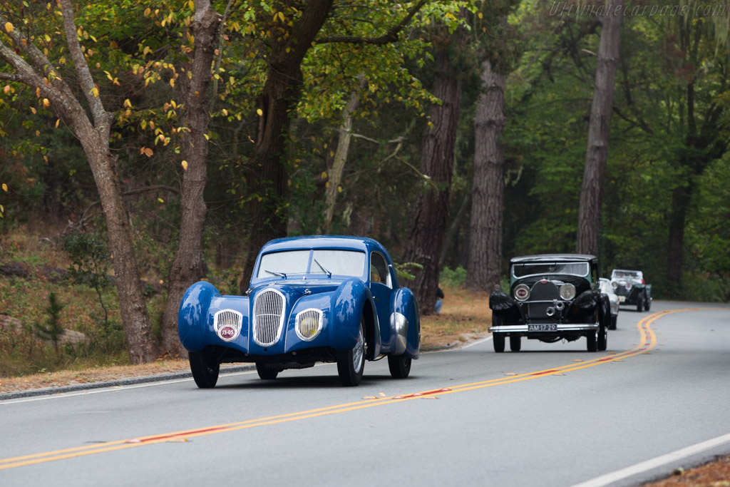 Talbot Lago T150C SS Pourtout Coupe - Chassis: 90120 - Entrant: The Hon. Sir Michael Kadoorie - 2014 Pebble Beach Concours d'Elegance