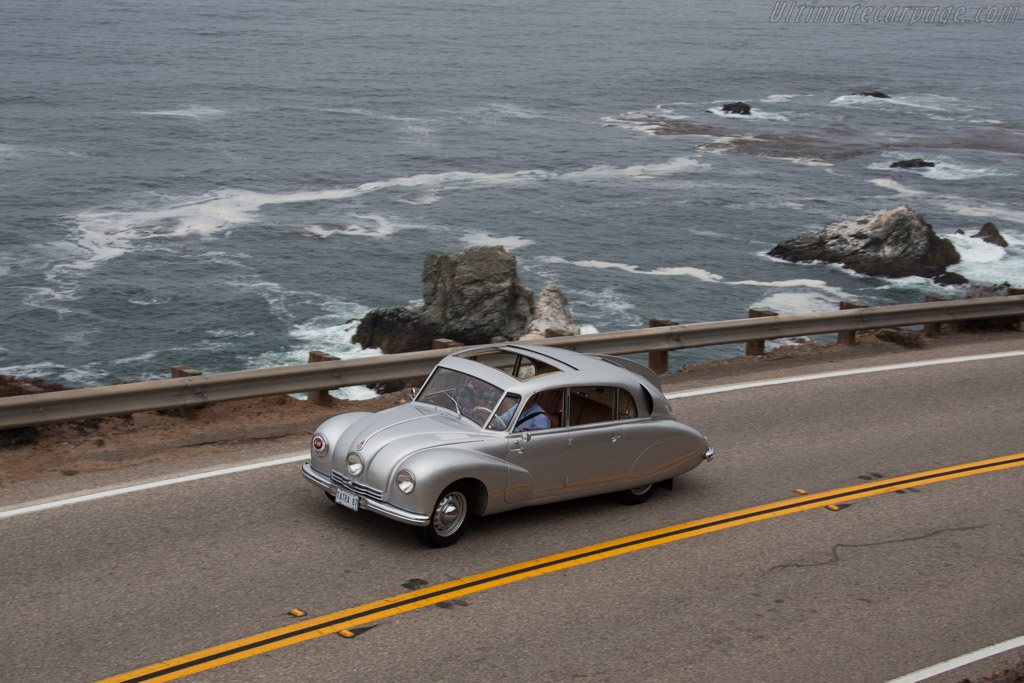 Tatra T87 Aerodynamic Saloon  - Entrant: John Lang & Helena Mitchell - 2014 Pebble Beach Concours d'Elegance