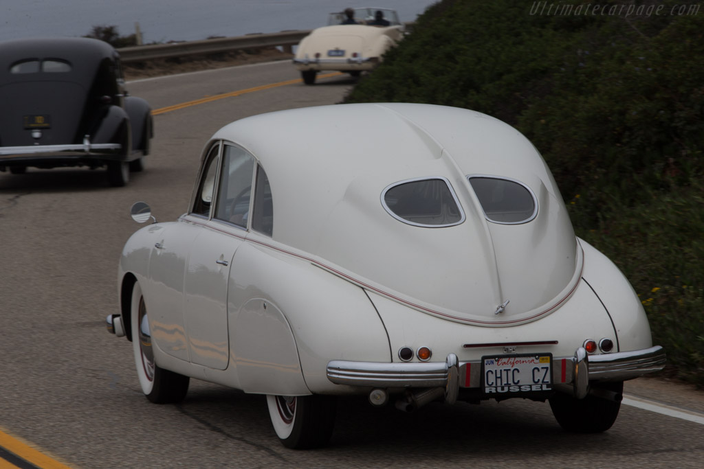 Tatra Tatraplan T600 Aerodynamic Saloon  - Entrant: David Russel & Luba Kipnis - 2014 Pebble Beach Concours d'Elegance
