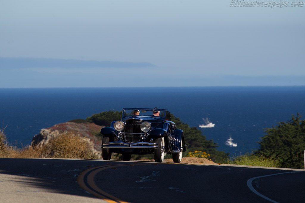 Duesenberg SJ Walker LaGrande Convertible Coupe - Chassis: 2563 J-530 - Entrant: Academy of Art University - 2015 Pebble Beach Concours d'Elegance